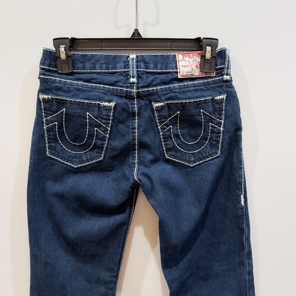 Kids True Religion Bobby Jeans EUC Size 12 - Picture 4 of 7